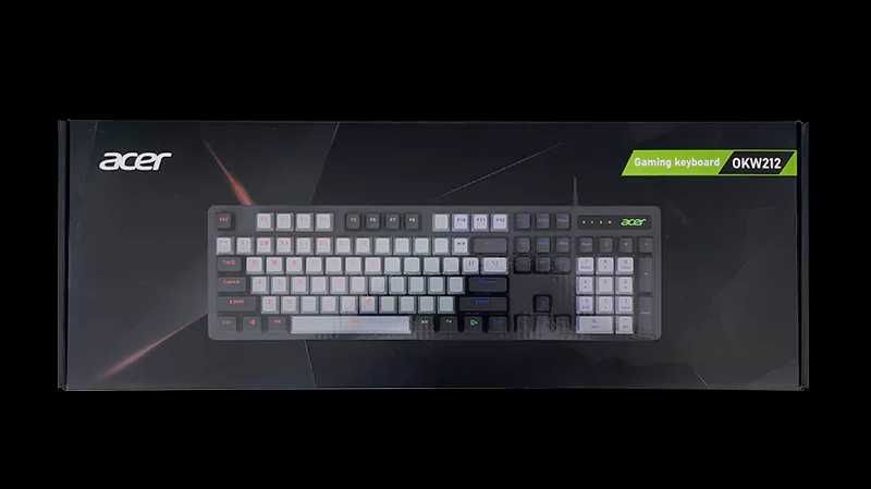 Механическая клавиатура ACER OKW212 RGB со 104 клавишами