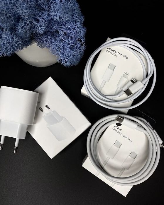  USB-C 20W Power Adapter адаптер за бързо зареждане
