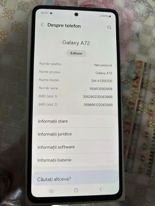 Telefon samsung A72