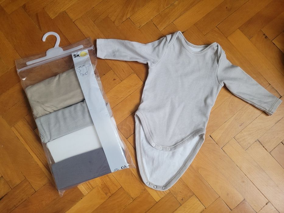 Set Body cu maneca lunga, marimea 62, C&A
