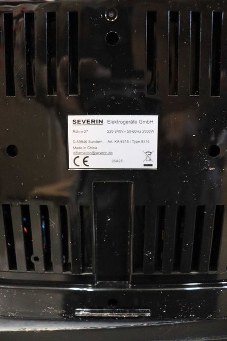 Двойна шварц кафемашина Severin KA 9315