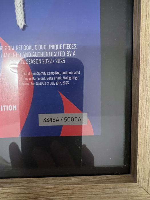FC Barcelona – Fragment original din poarta sezonului 2022/2023