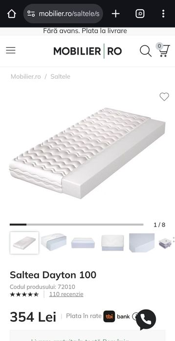 Pat inalt cu birou, mobilier fete