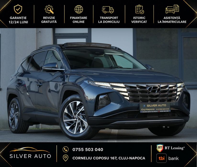 Hyundai Tucson 4X4 Trapa Hybrid 48V Led Garantie 2 ani Revizie