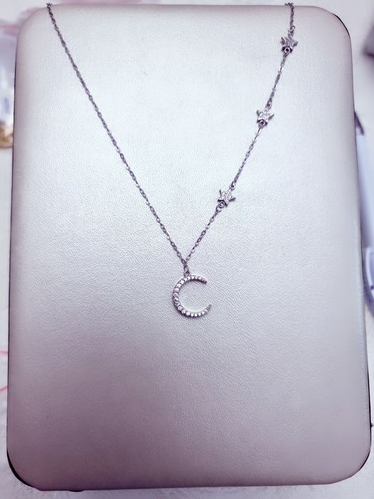 Колье серебро 925