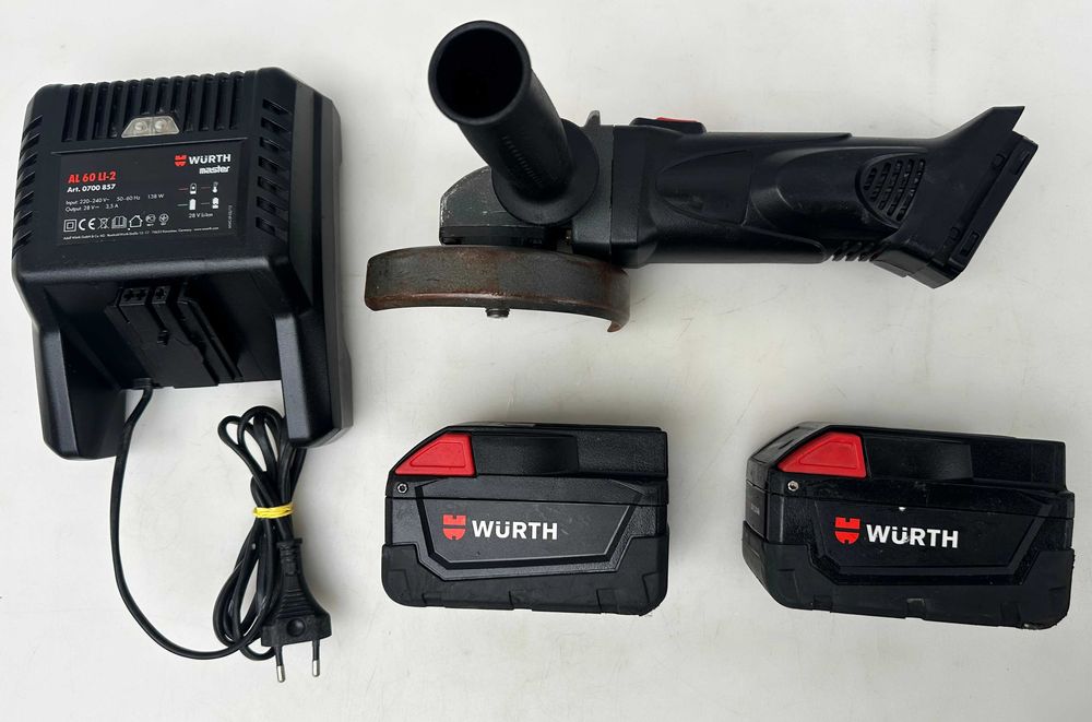Wurth EWS 28-A - Мощен акумулаторен ъглошлайф 2x28V 3.0Ah 2022г.