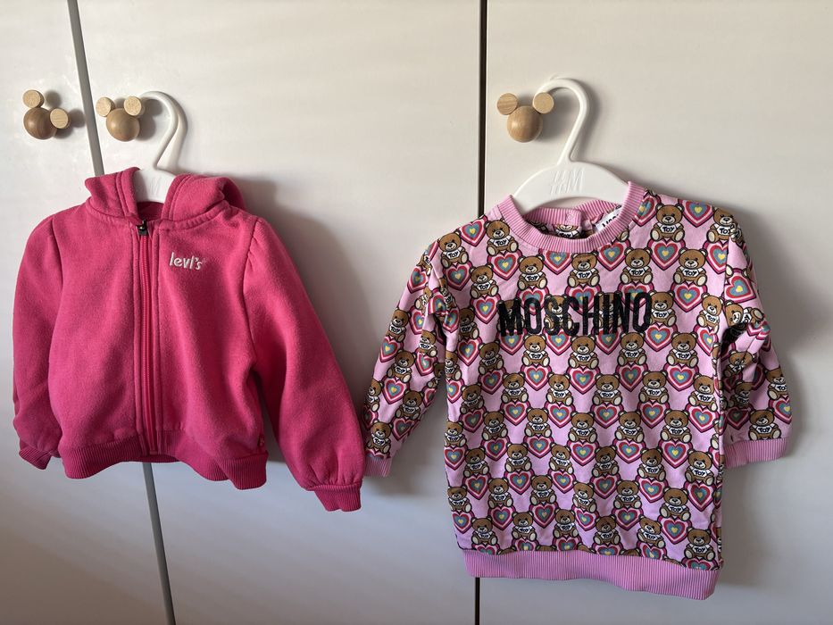 Дрехи за момиченце Moschino, Next, Levi’s, Zara