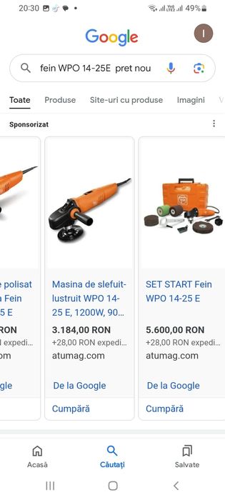 Slefuitor FEIN. WPO  14-25 E că și nou