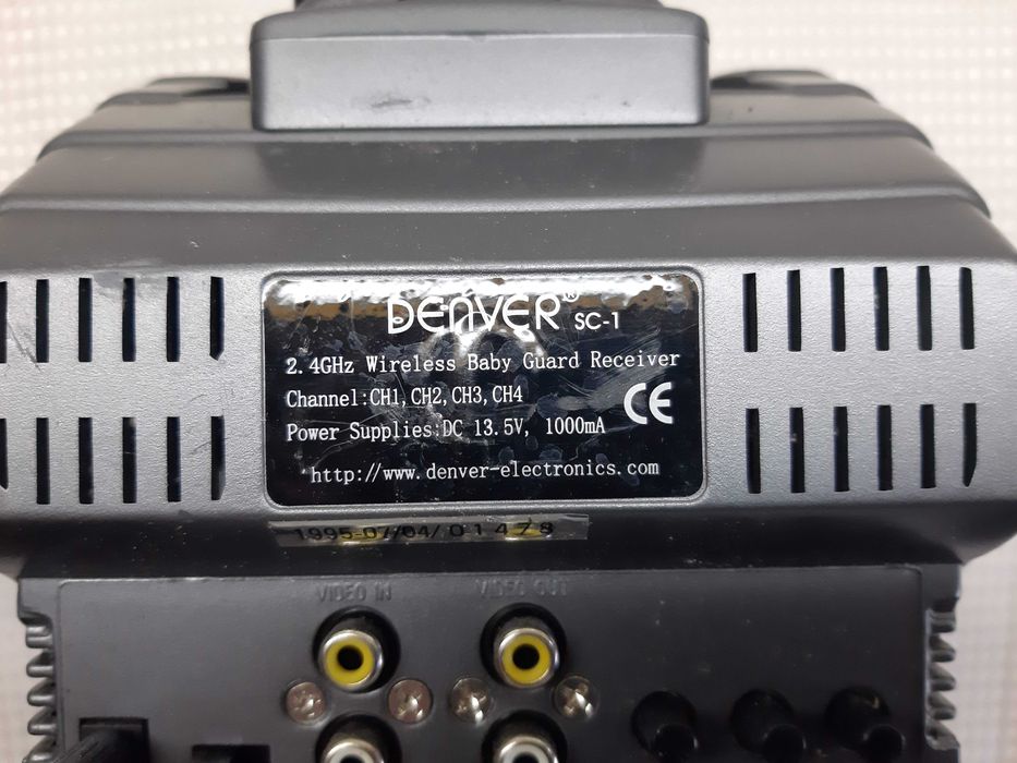 Monitor Denver SC-1 4 Canale supraveghere Video/Audio 5,5"