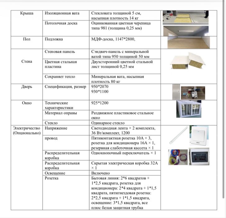 Контейнер жилой готовый 6м