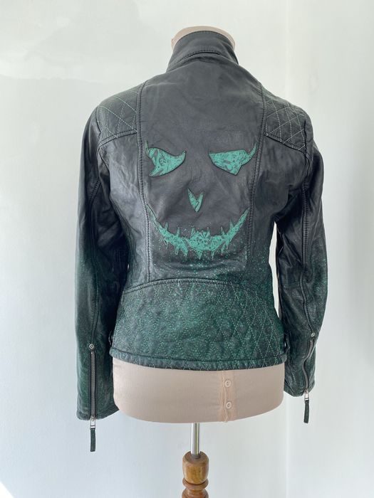 Яке от естествена кожа Suicide Squad