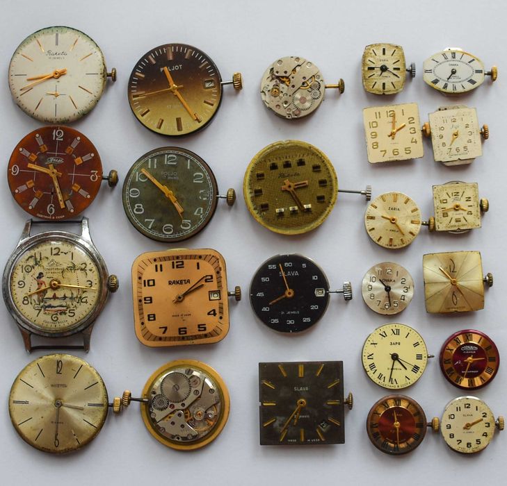 ЧАСТИ ЗА ЧАСОВНИЦИ.БАЛАНС СТЪКЛО Анкери Оси Ремонтоари Коронки Баланси