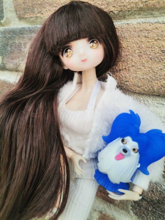 Промо 25евро!Уникална BJD Аниме кукла, вис. 32 см