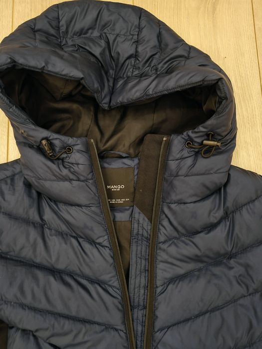Куртка от Mango пуховик пух лебяжий XS