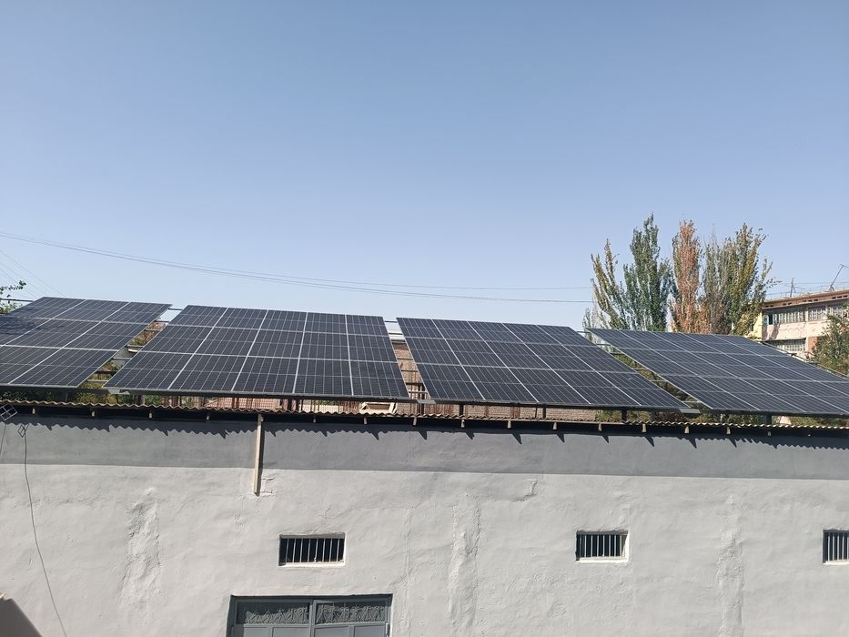 Установка солнечных панелей