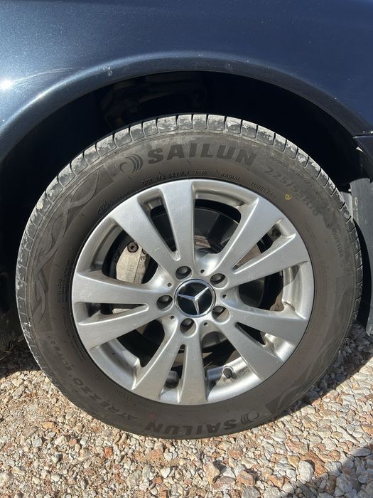 Алуминиеви джанти за мерцедес w211 225/55/16  5х112