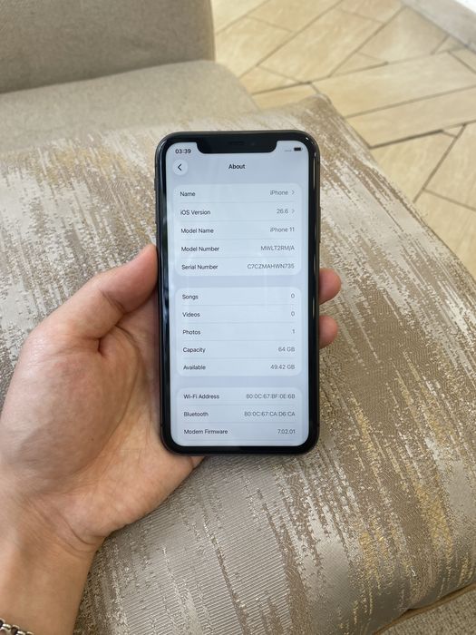 Iphone 11 64гб 100%