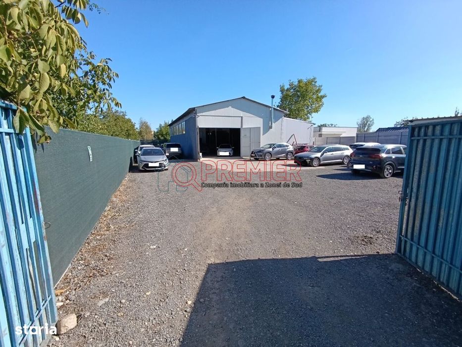 Hala Jilava - 352 mp + teren 1000 mp - Aproape de Centură
