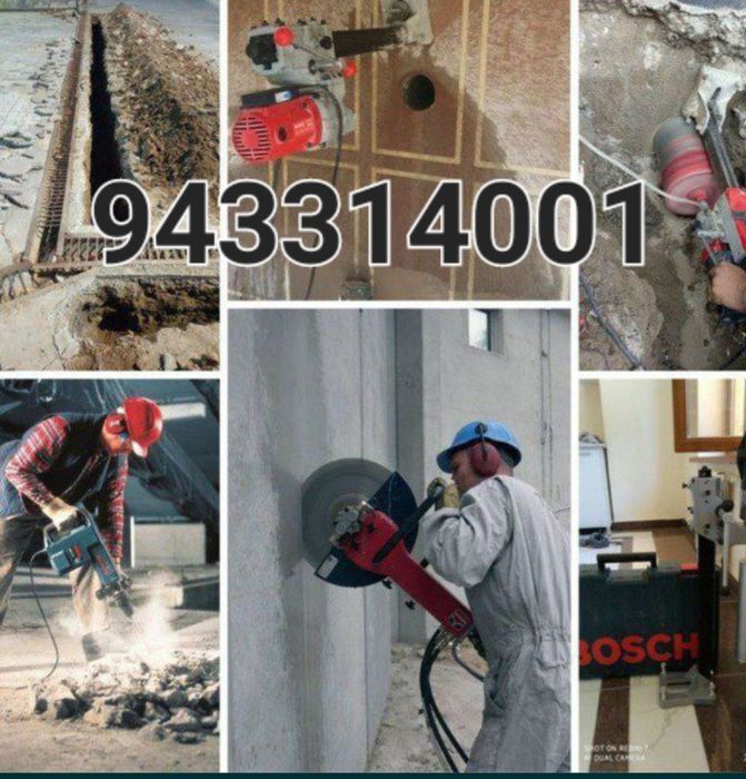 Алмазная резка Бетон кесиш тешиш перфоратор услуги Алмазние бурение