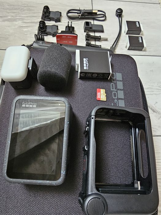 Экшн-камера GoPro HERO12 Creator Edition Bundle+256gb+2 battery.