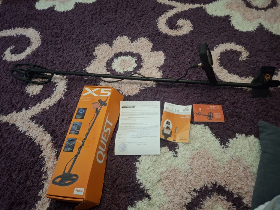 Металлоискатель Quest X5