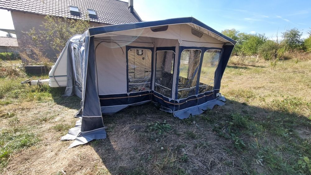 2 Corturi Rulota: SunnCamp 260m,  Solaris Siena  7,70 - 7,90m