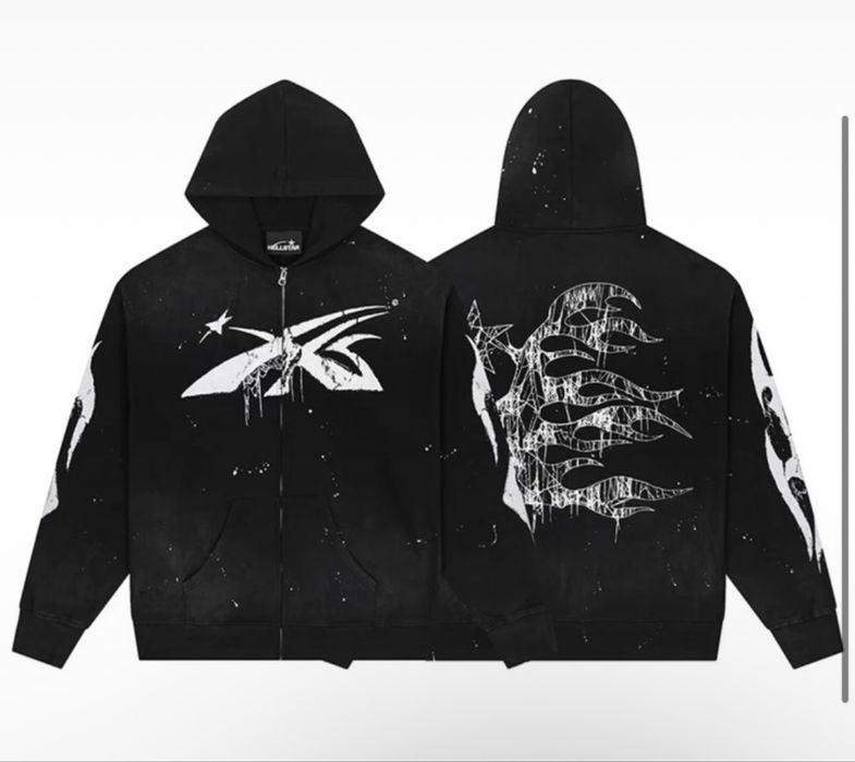 Hellstar hoodie zip