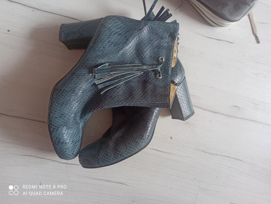 Продам ботильоны кожанные