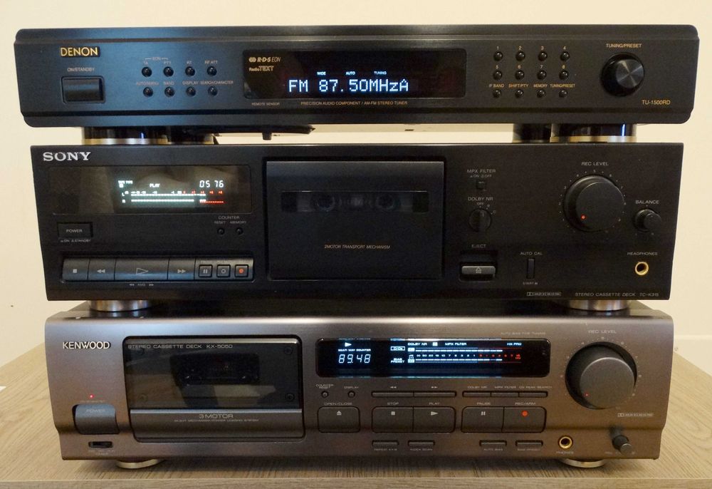 Casetofon Deck Sony TC-K 315  - 2 x Motor Mechanism