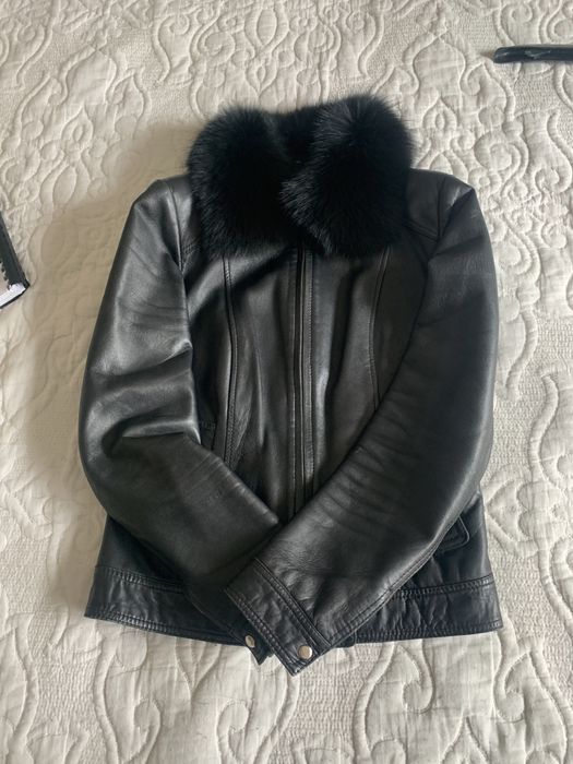 Дамско яке от естествена кожа