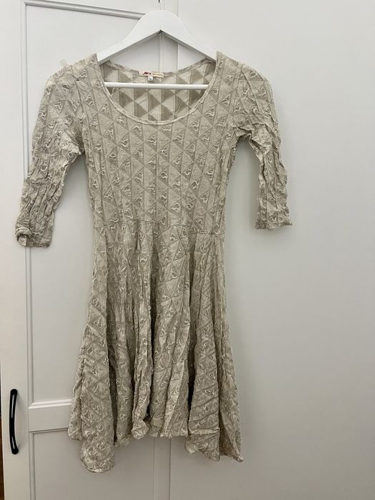 Rochie Mor’a vara plaja crem scurta XS / S