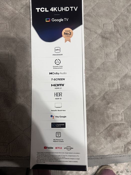 Телевизор 4К большой