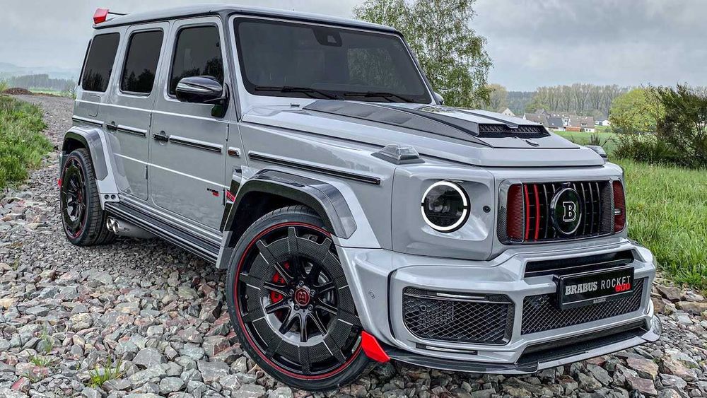 Jante noi forjate Mercedes G-class R24 in doua latimi model Brabus