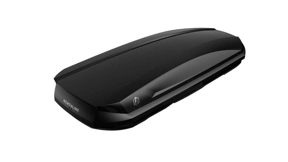 Багажник автобокс кутия за кола Northline ROADSPACE - Черен мат карбон