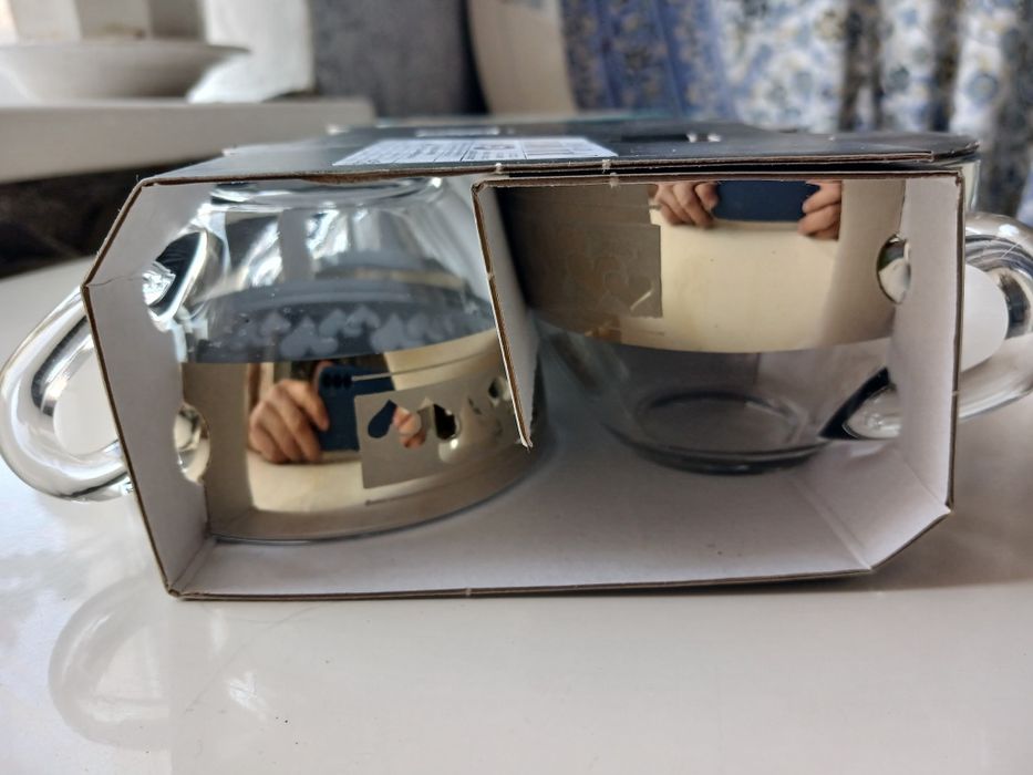 Набор кружек Сердца.