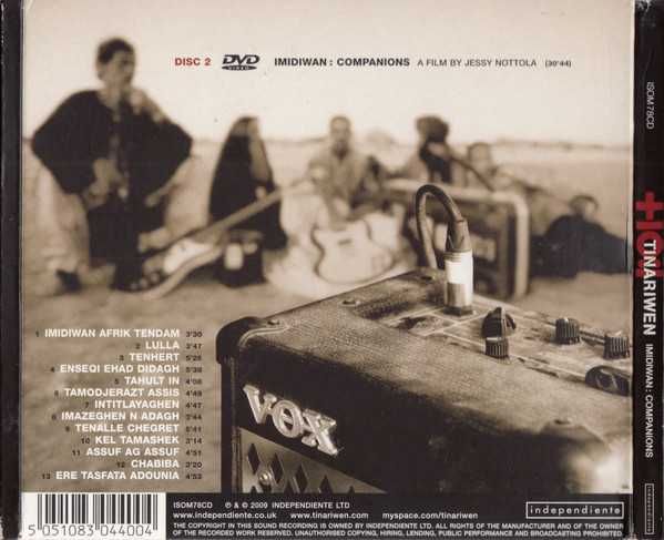 Disc vinil Tinariwen - "Imidiwan. Companions" ( 2009 )