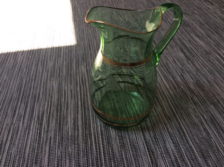 сервиз за ракия с позлата