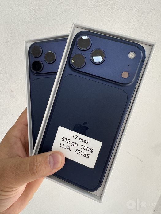 Apple iphone 17 Pro Max 256vs512