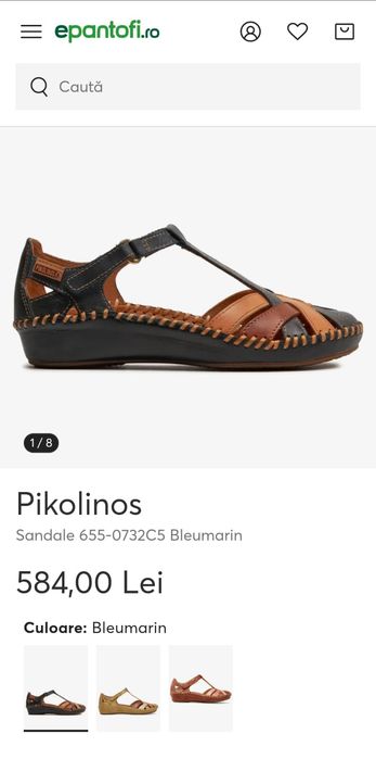 Sandale trendy full piele Pikolinos marimea 37