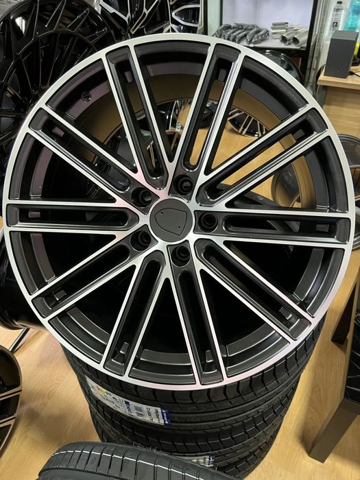 Jante Porsche 21 R21Panamera porsche cayenne negru lucios jante PORSCHE in doua latimi cu anvelope vara/iarna