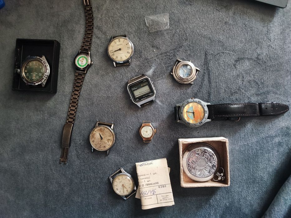 Продам разные советские часы