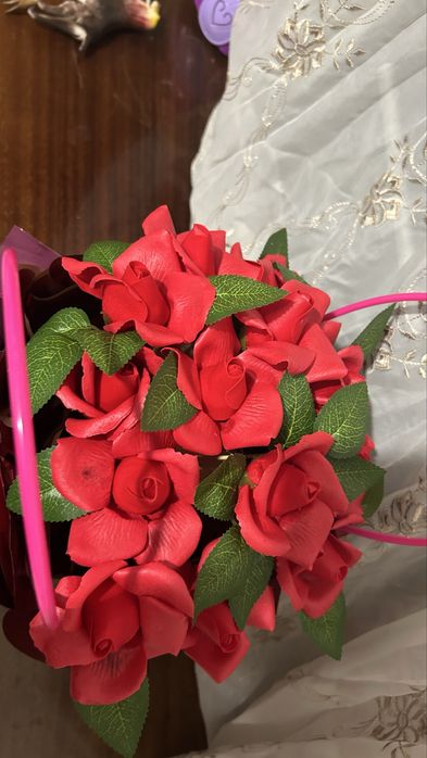 Цветы мыльные букеты 13 шт 5000