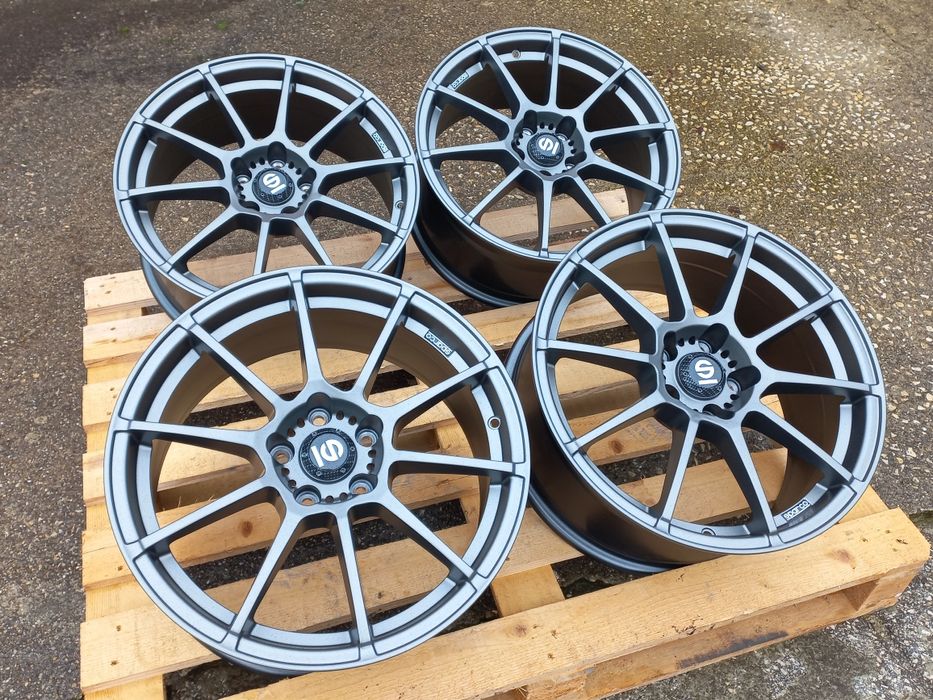 18.5x108 Sparco Gara  MattGunmetal  8j et45 Volvo Ford Jaguar Pegeout