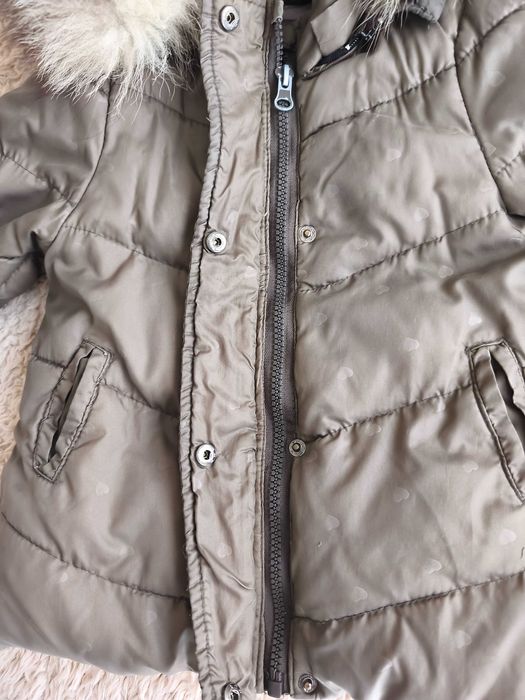 Детско яке с пух Zara 12-18м.