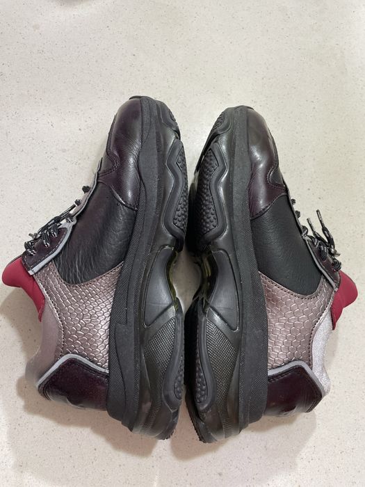 Sneakers din piele naturala Bronx.