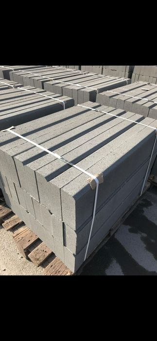 Бордюр дорожный поребрик сплитерные блоки