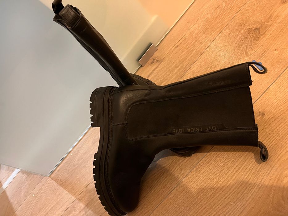 Боти, кожени Frida by Schott & Brinck