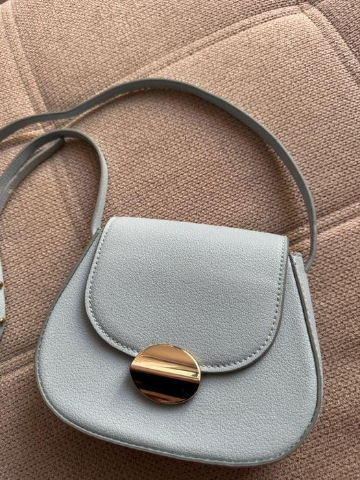 Синя чанта MANGO