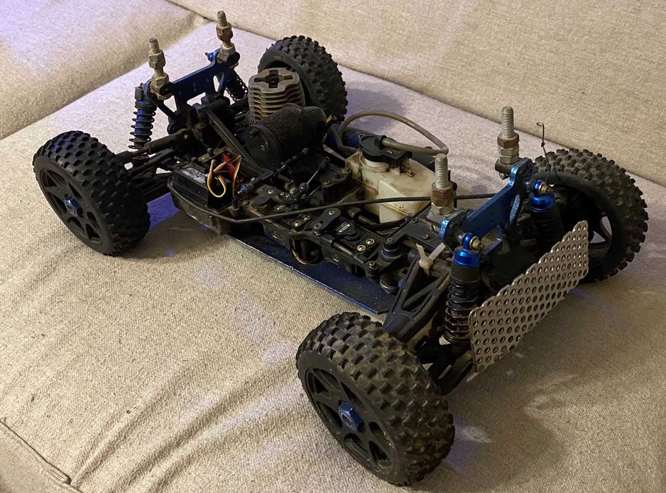 RC Nitro motor de 3,5 cmc 4x4 4WD 40 cm - profesionala de curse