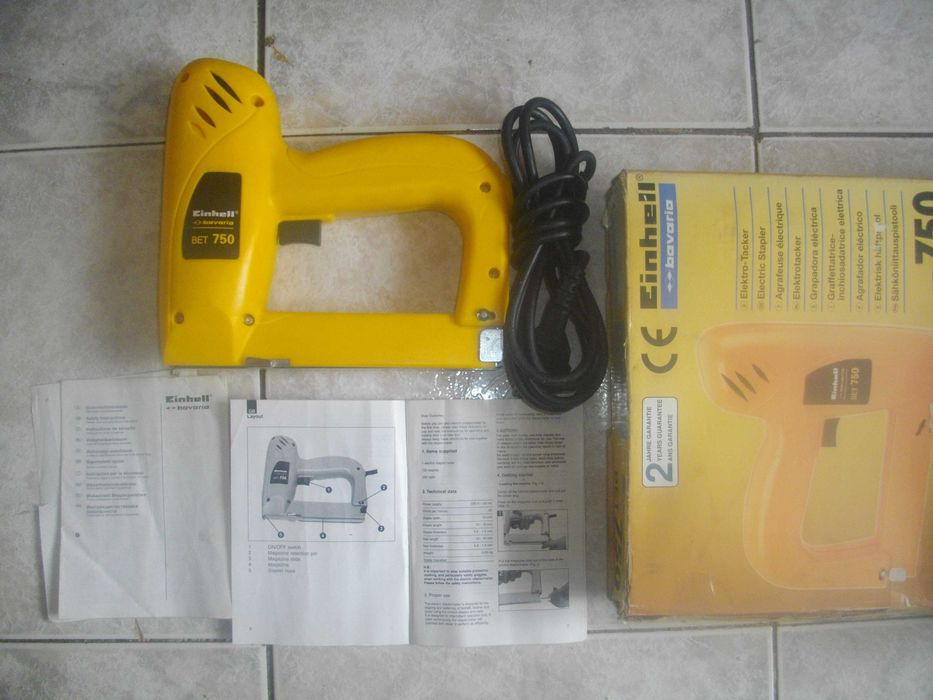 Ел.Пистолет Горещ Въздух-Pow/Бисквит Машина Нут Фреза/Ел.Такер Einhell